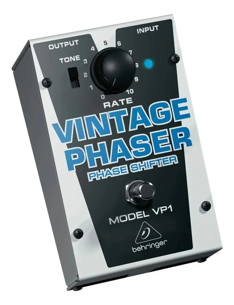 Pedal de efeito Phaser vintage Behringer Vp1 para guitarra