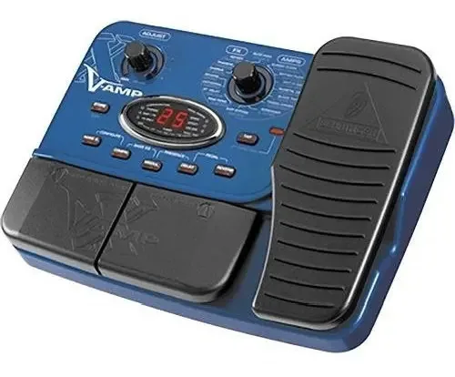 Processador de pedais multiefeitos Behringer LX1-x com expressão