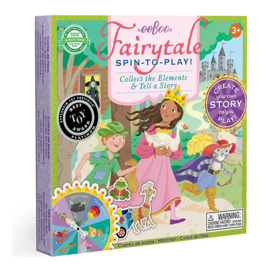 Jogo de roleta Eeboo Fairy Tale