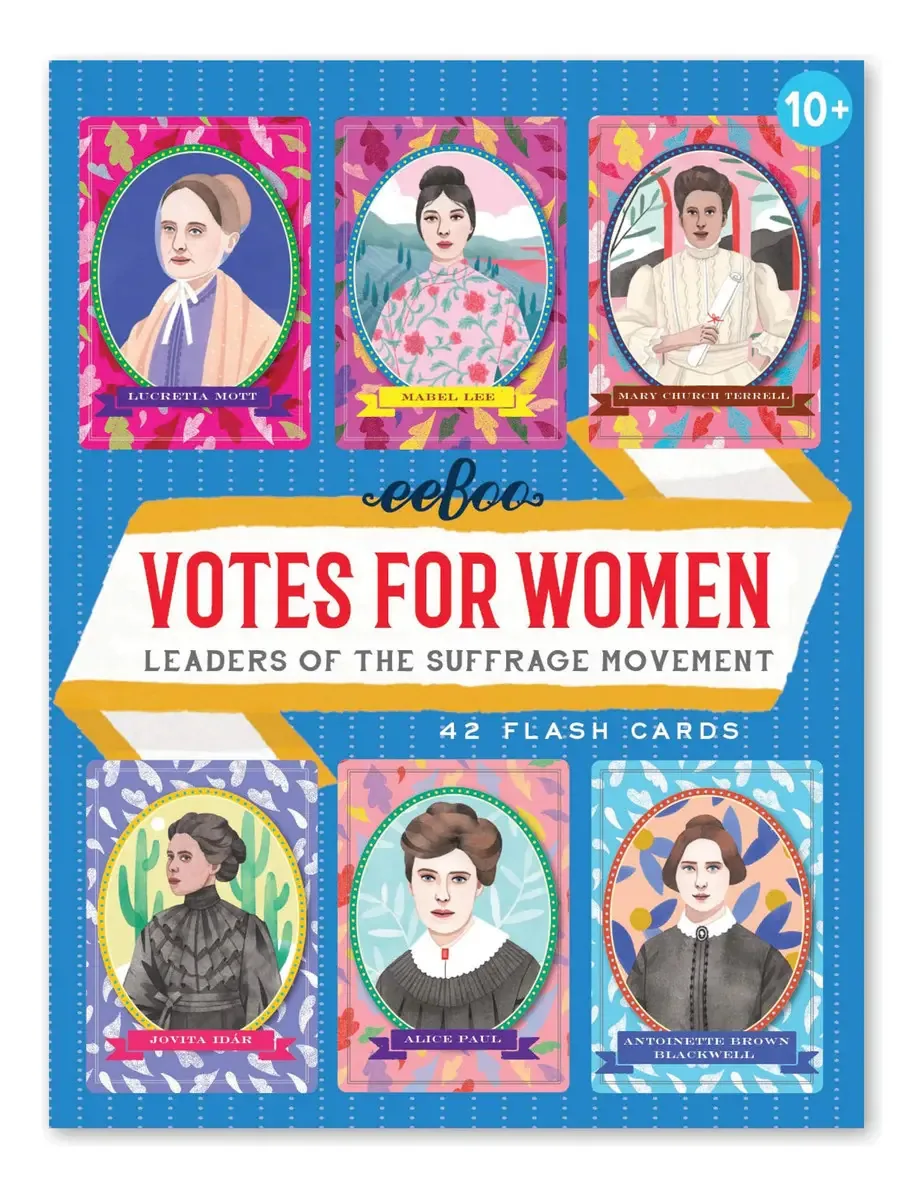 Eeboo vota cartões didáticos educacionais para mulheres | Mayo
