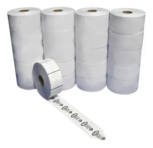 Rolo De Senha 3 Dígitos Dispensador Bico De Pato 20 Unid