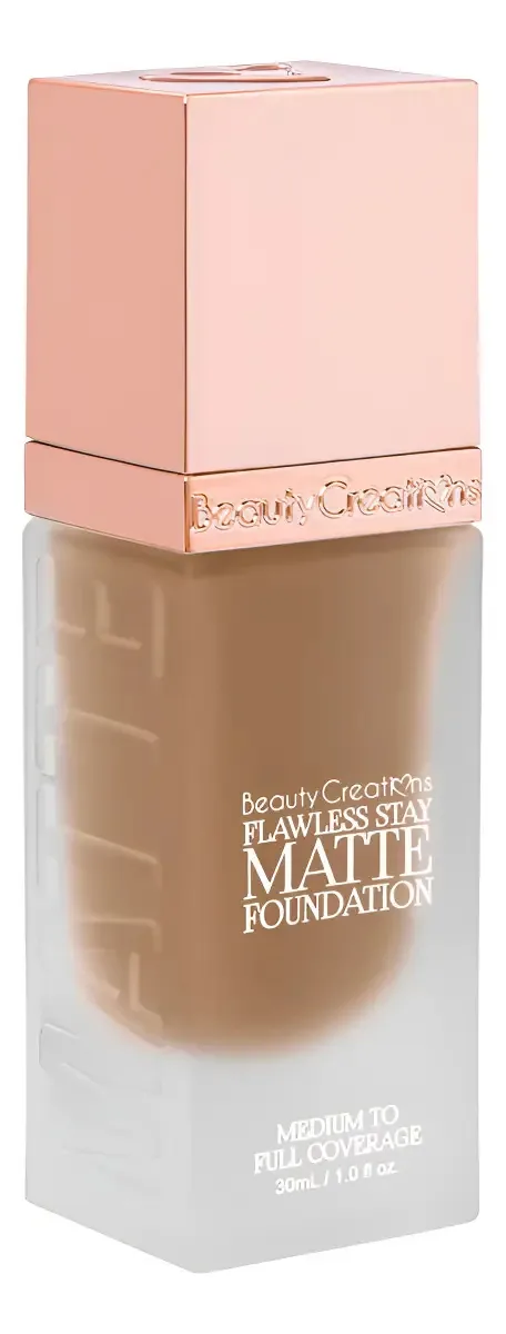 Beauty Creations - Base Líquida Mate Flawless Stay 24h 21w