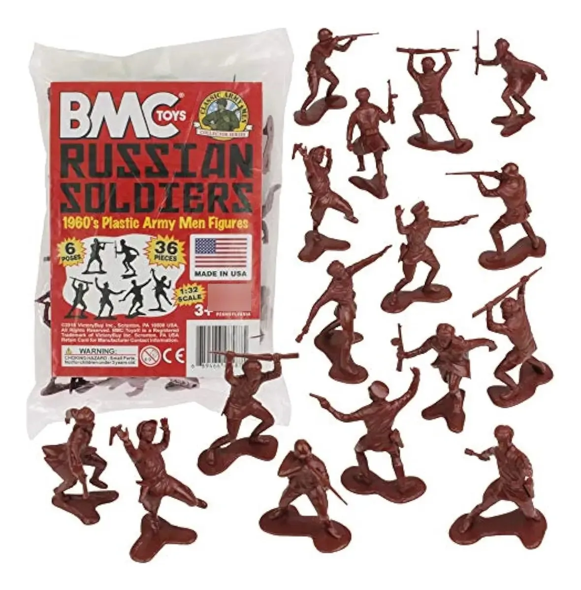 Bmc Classic Marx - Figuras de soldado de plástico russas