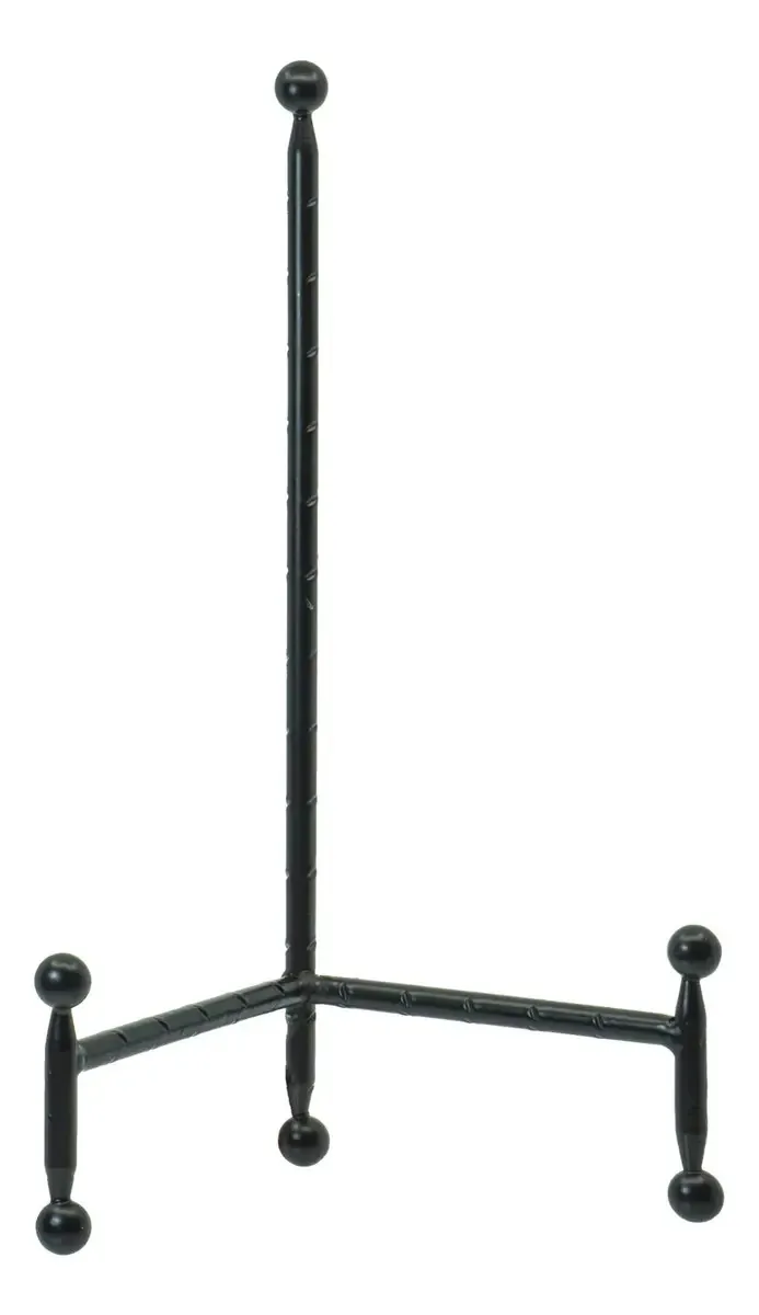 Placa De Tripé Suporte Decorativo E Cavalete Preto
