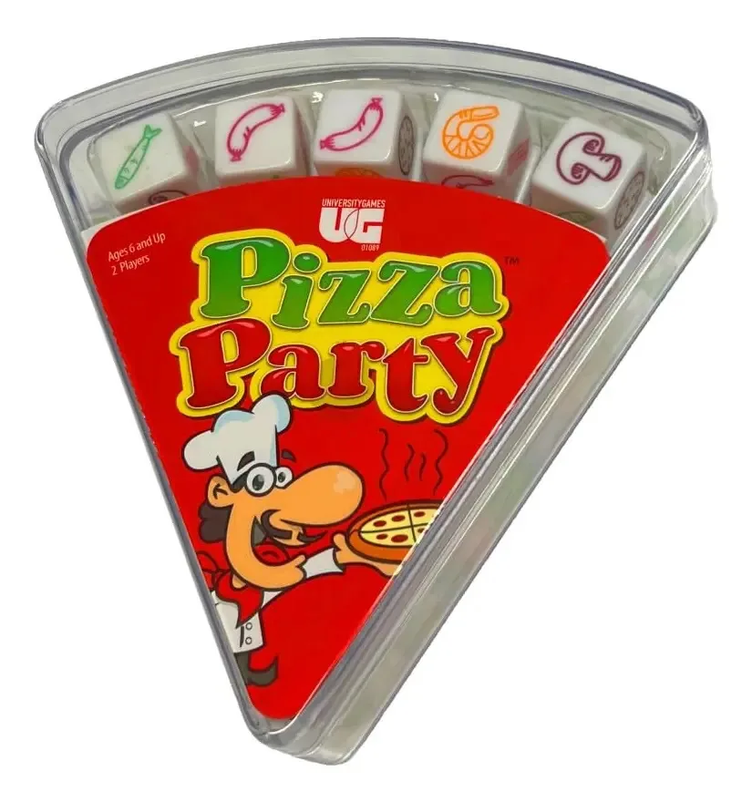 Conjunto de dados Pizza Party para crianças e famílias