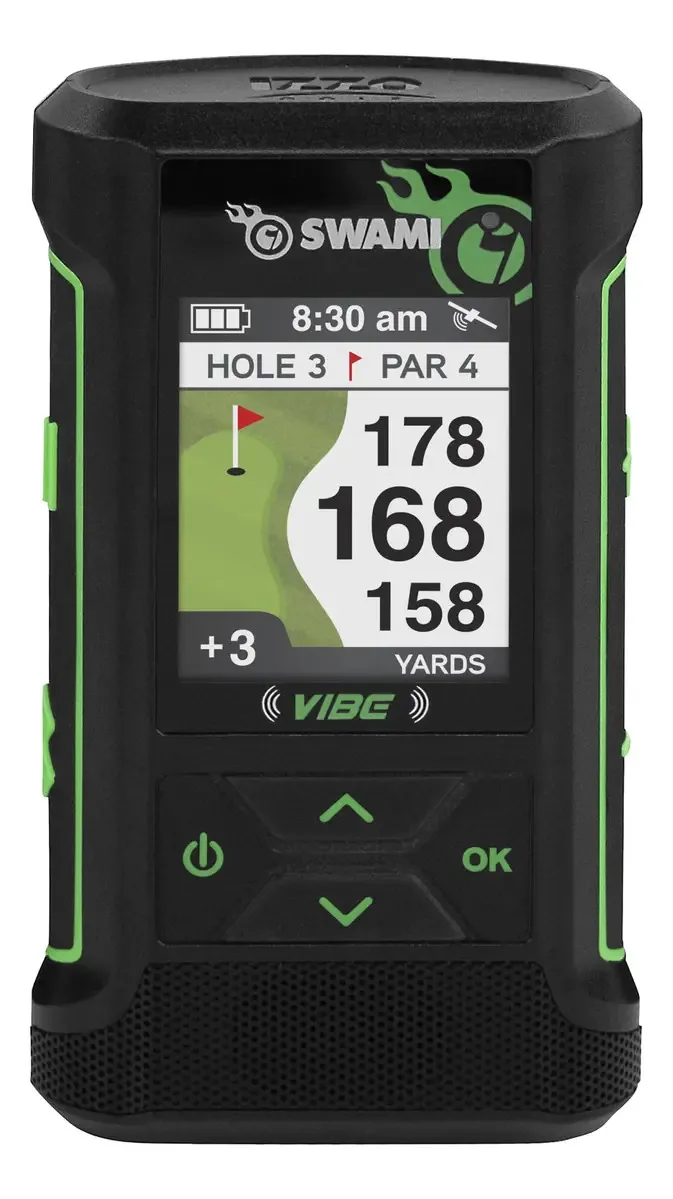 Izzo Swami Vibe Golf Gps - Combinação de alto-falantes Bluetooth Golf Gps