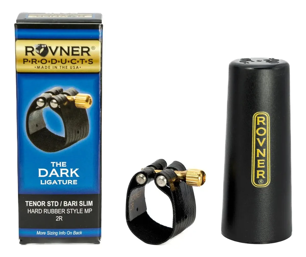 Ligadura única para saxofone tenor 2r Rovner