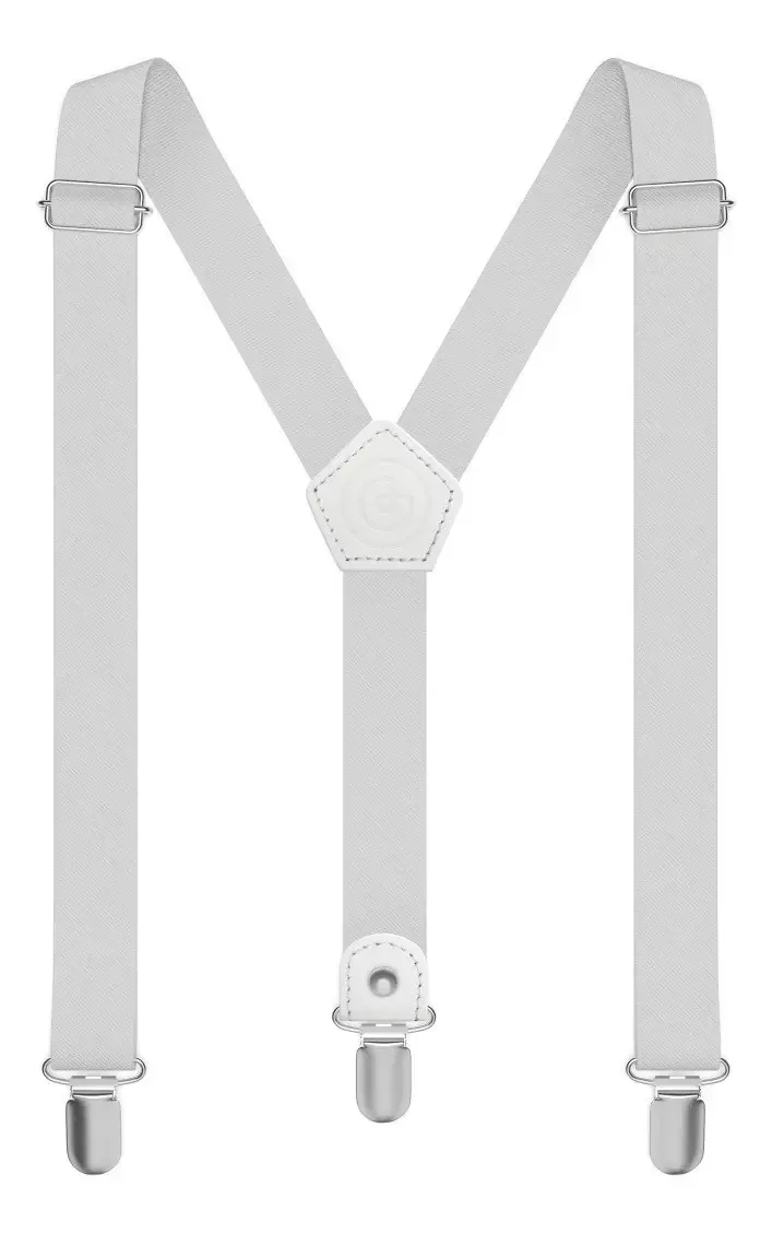 Alças ajustáveis para homens - Cores - Grin Accs Color White