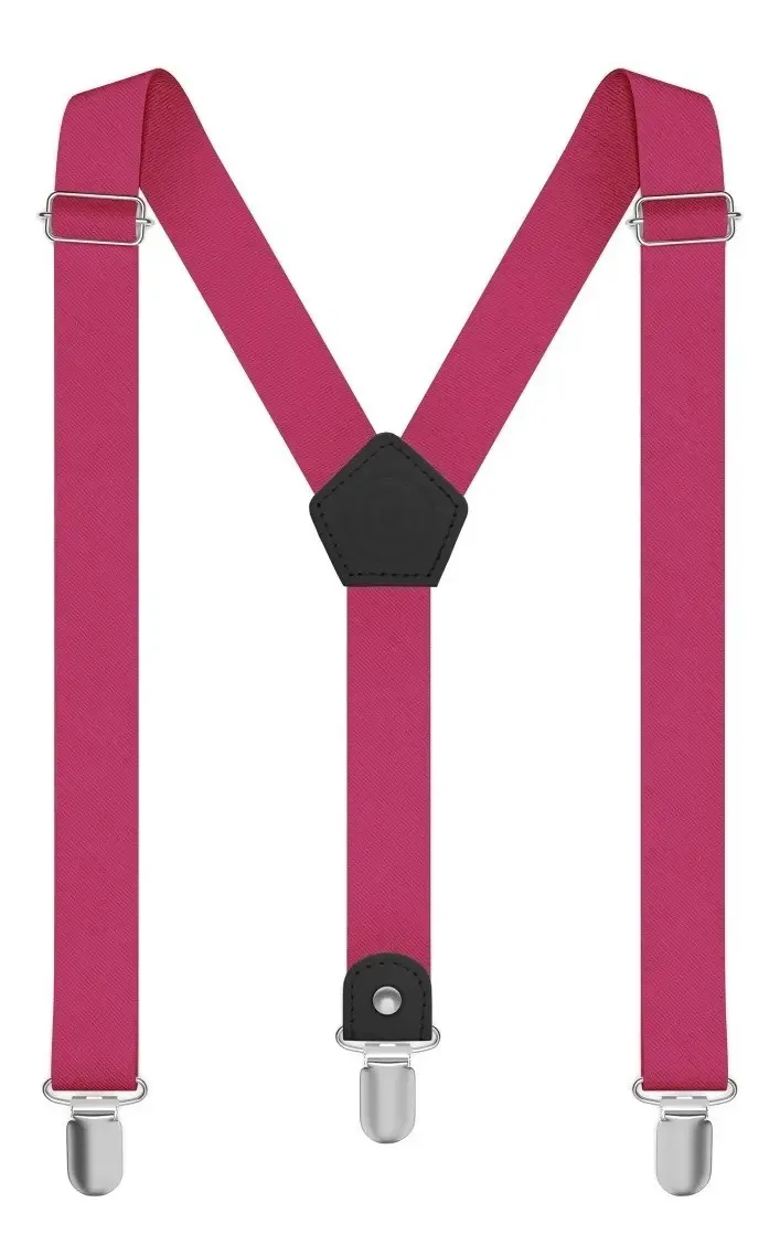 Alças ajustáveis para homens - Cores - Grin Accs Color Fuchsia