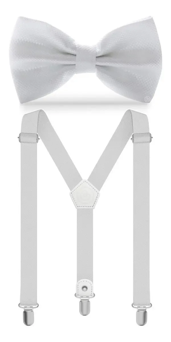 Kit ou conjunto de laços e alças - Cores - Grin Accs Color White
