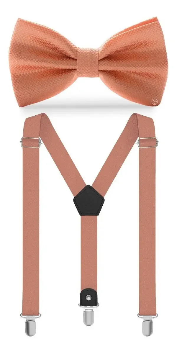 Kit ou conjunto de laços e alças - Cores - Grin Accs Color Salmon