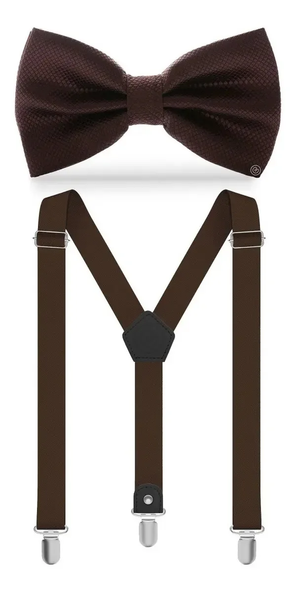 Kit ou conjunto de laços e alças - Cores - Grin Accs Color Coffee