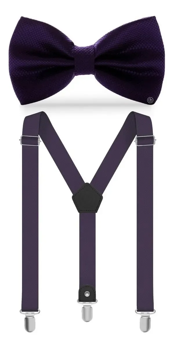 Kit ou conjunto de laços e alças - Cores - Cor Grin Accs: roxo escuro
