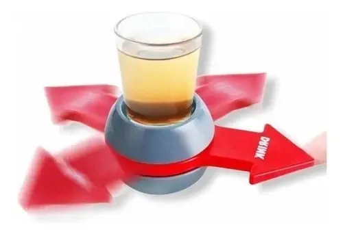 Jogo de roleta Shot Spinning Arrow com festas na Copa