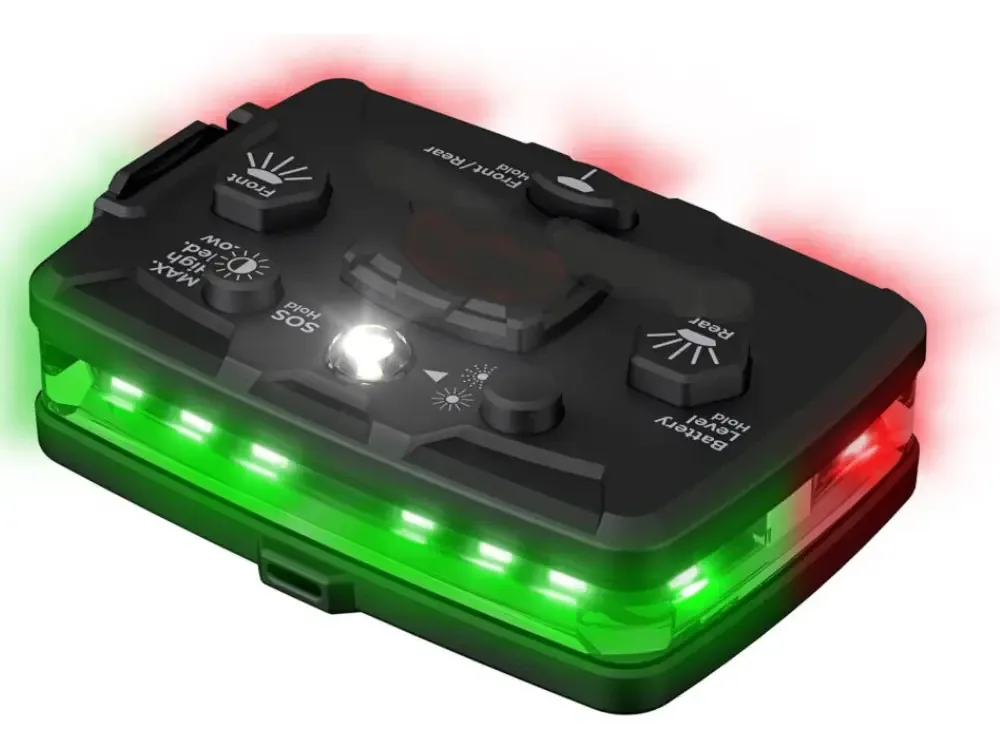 Bombeiros pessoais de emergência recarregáveis Led Body Beacon