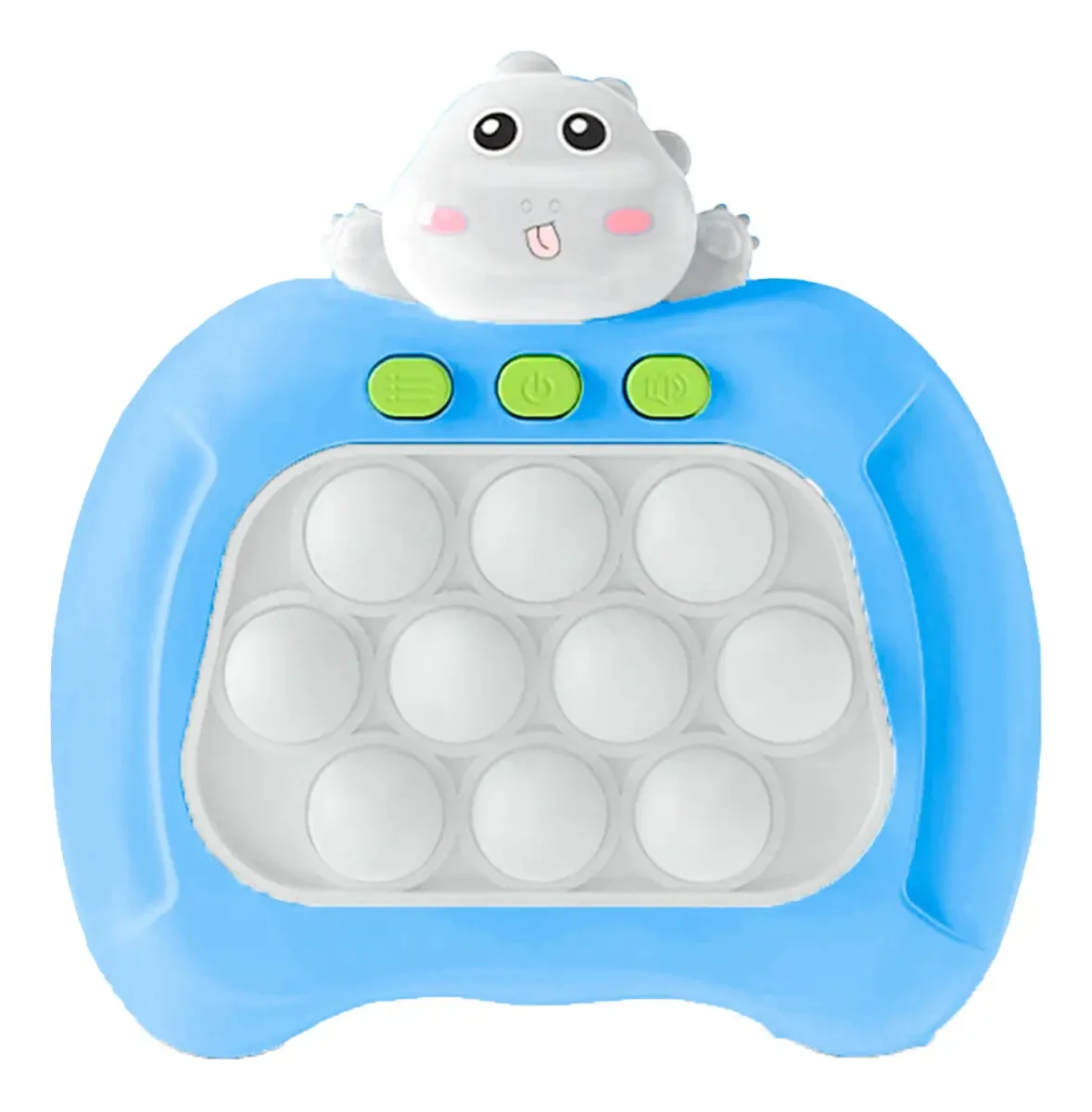 Pop It Electronic Popit Mais de 90 Níveis Cor Didática Dino Celeste