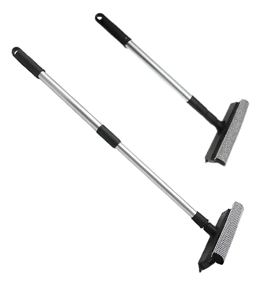 Limpador de Vidros Rodo Para-brisa Cabo Extensível Desmontável