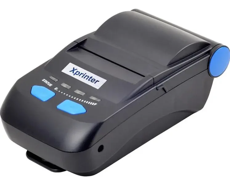 Impressora de cédulas eletrônicas Bluetooth portátil Xp-p300 58m, cor preta