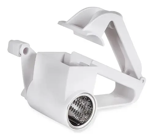 Ralador de queijo manual rotativo branco Atrix® para vegetais e vegetais