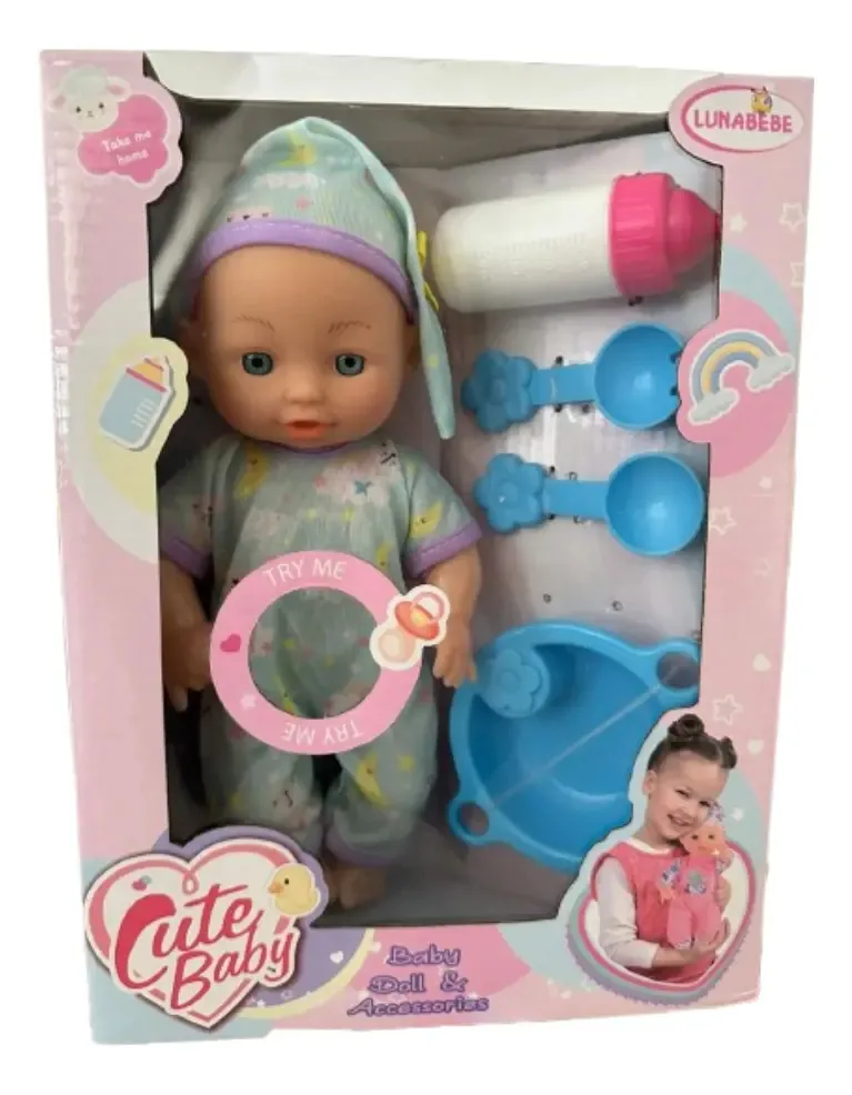 Conjunto de bebê com comida F-02328