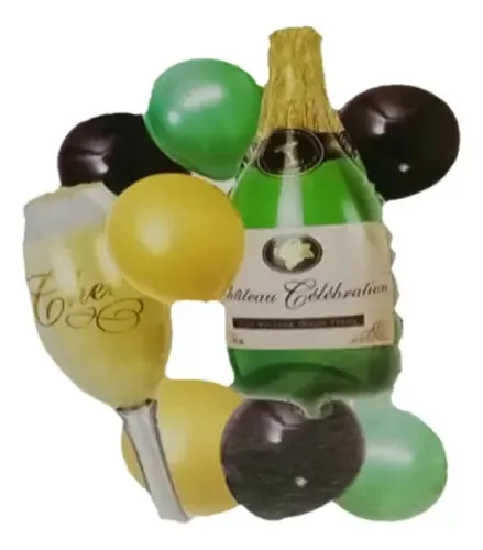 Kit de balões e balões de champanhe Grad Celebration Celebration 9