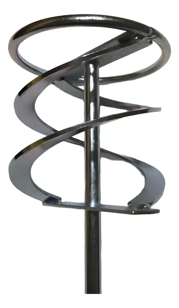 Misturador de perfuração Toolmak tmk19284 de 550 mm de comprimento com 100 mm de diâmetro