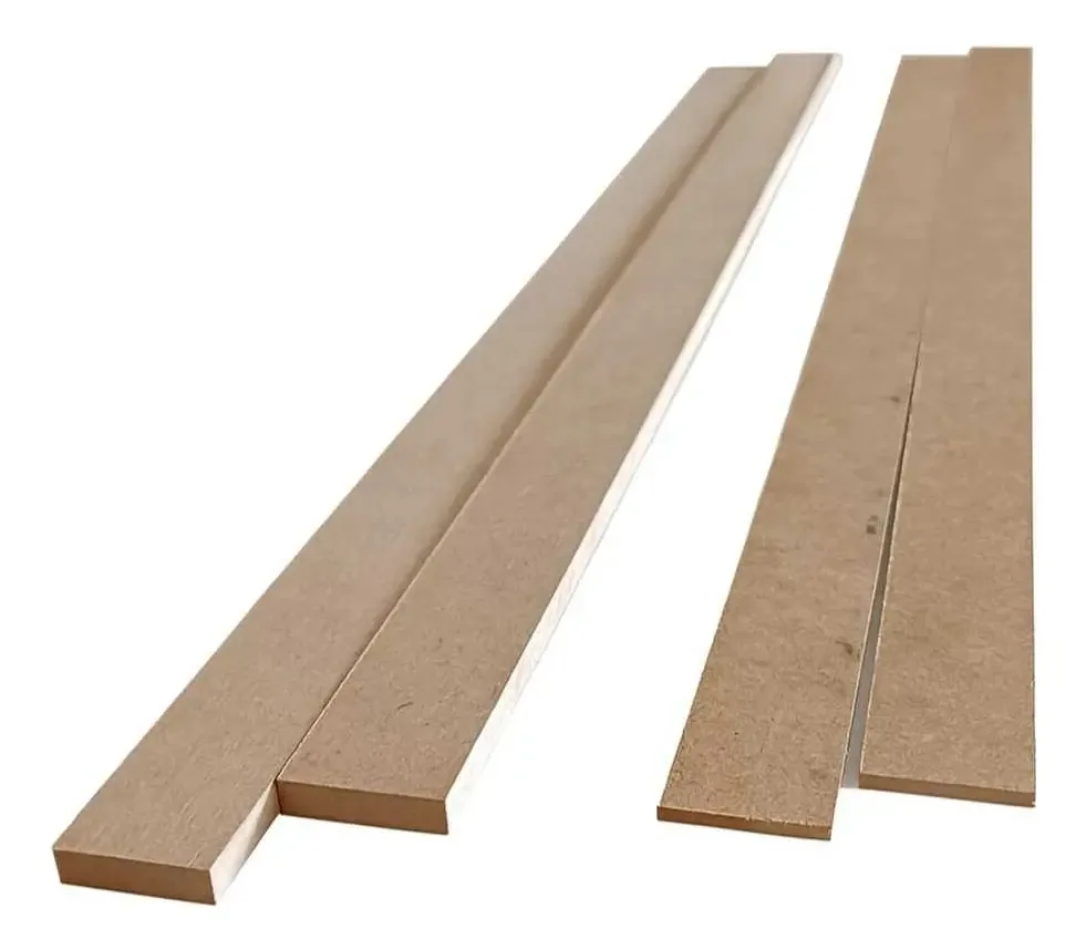Kit Pares De Réguas Niveladoras Para Biscuit 50cms Mdf 3/6mm