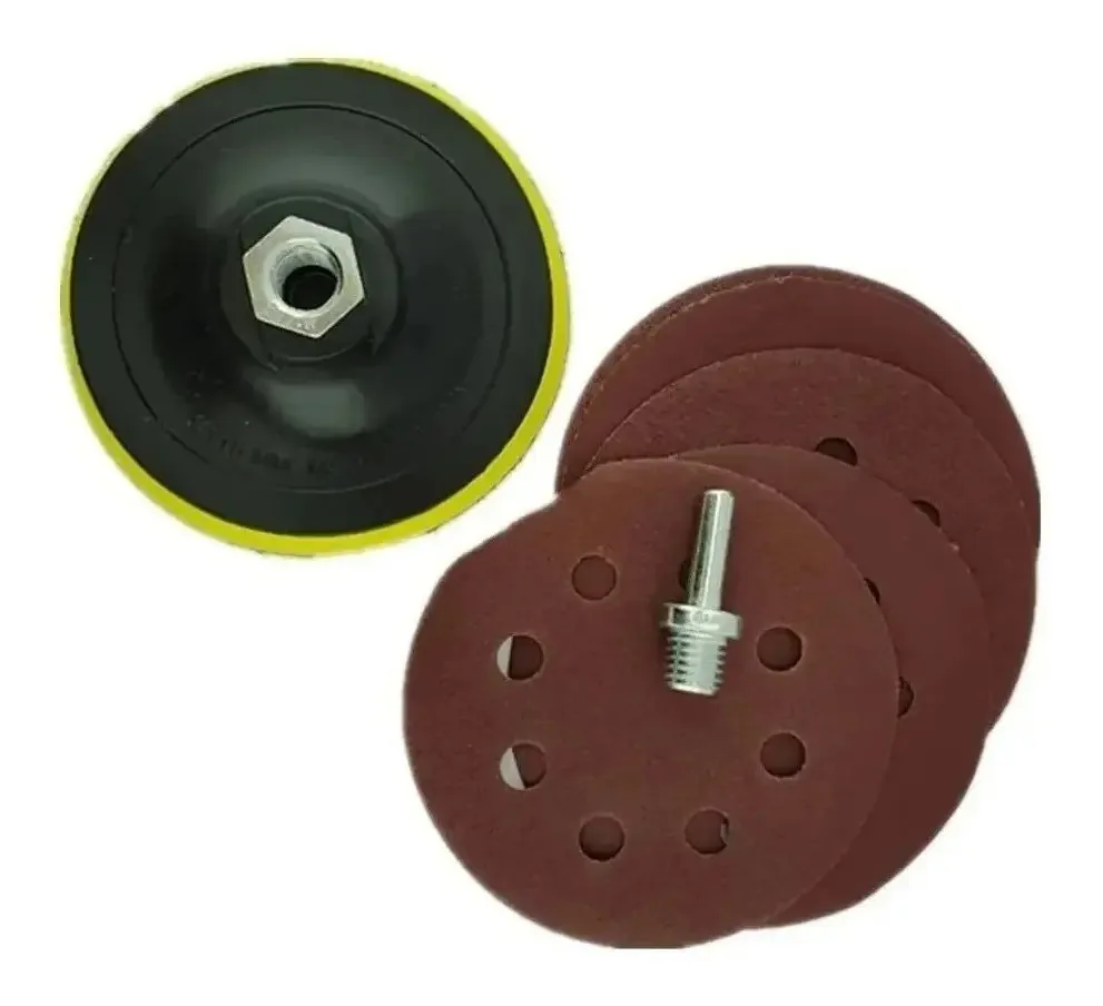 Kit de acessórios para polir 180 mm e 7 polegadas com adaptador Tmk
