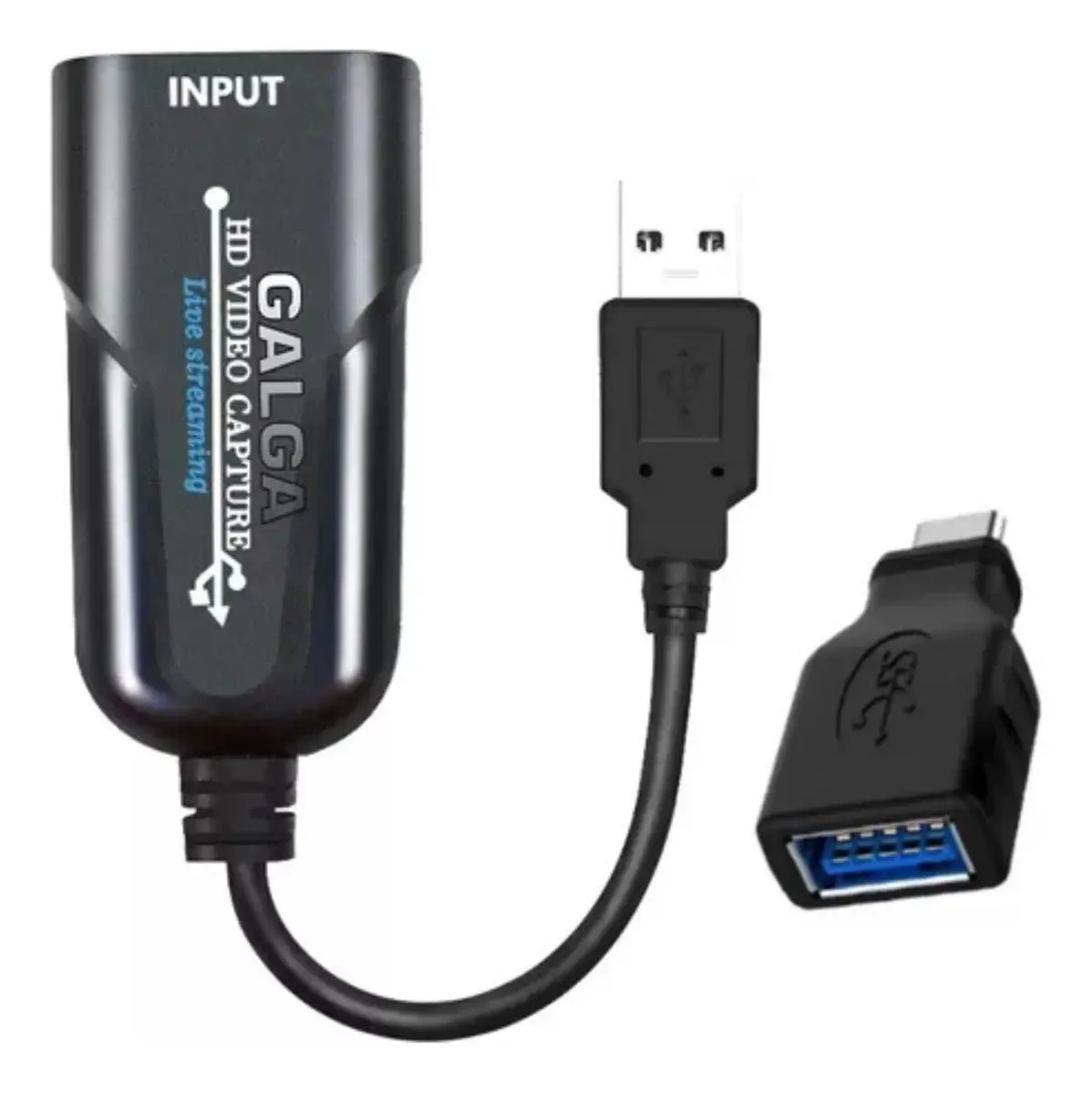 Hdmi Fullhd 60hz Usb3.0 Streaming+Captura de telefone celular tipo C