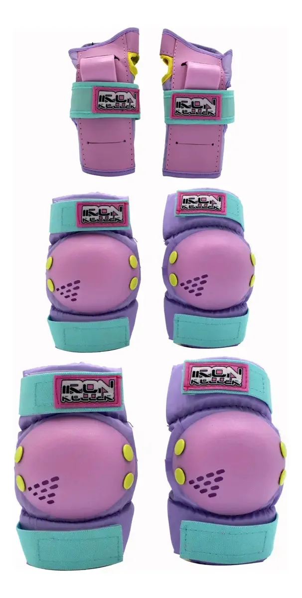 Conjunto de proteção Iron Roller Rainbow Ch