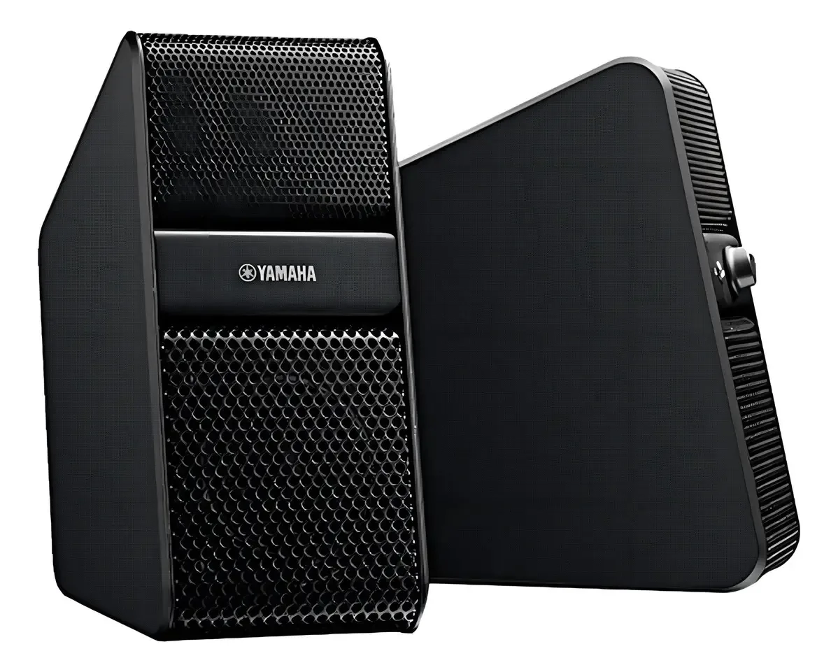 Alto-falantes de computador Yamaha Nx-50, alto-falantes premium de cor preta