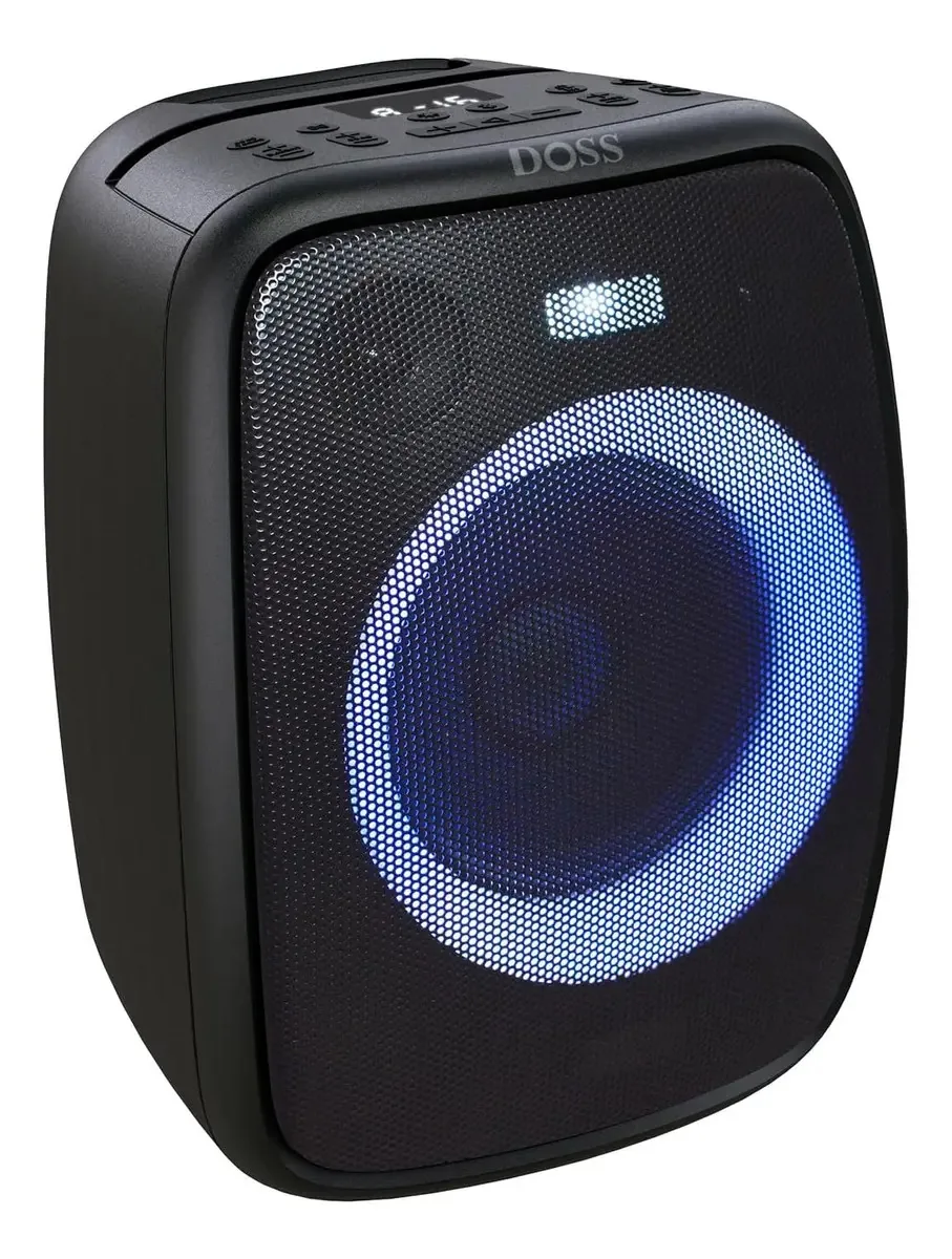 Alto-falante Bluetooth externo Doss com subwoofer, som