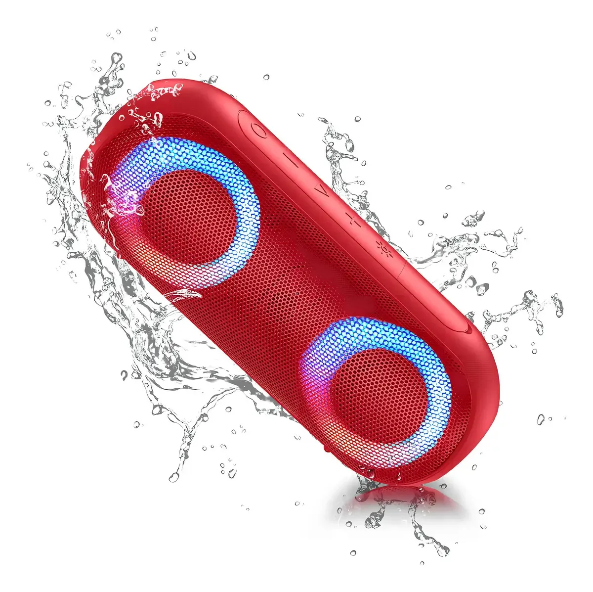 Alto-falantes Bluetooth Notabrick, alto-falantes portáteis em uma cor 1 unidade - vermelho