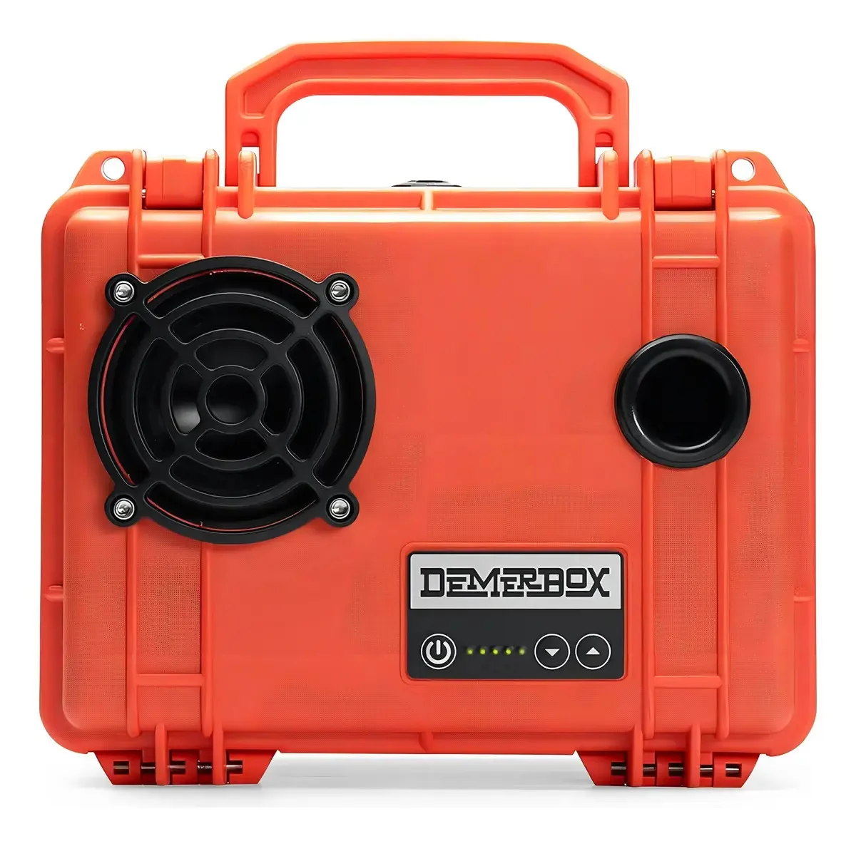 Alto-falantes Bluetooth portáteis externos Demerbox DB1, cor laranja, Haast
