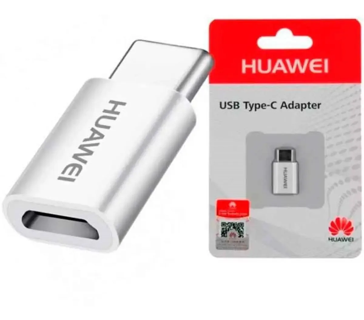 Adaptador USB tipo C para micro USB Huawei Ap52 branco /v