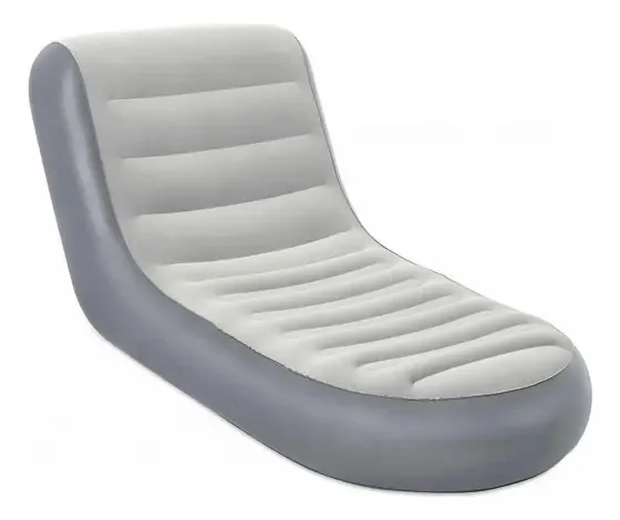 Poltrona inflável Chaise Sport Lounger Grey