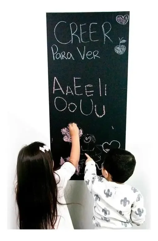 Blackboard autoadesivo 45x100 Cms + Learning Chalks