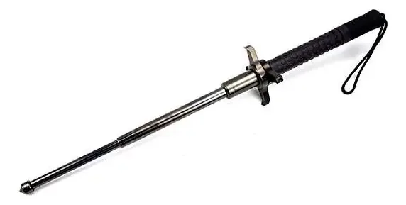 Espada de defesa pessoal automática retrátil de 60 cm