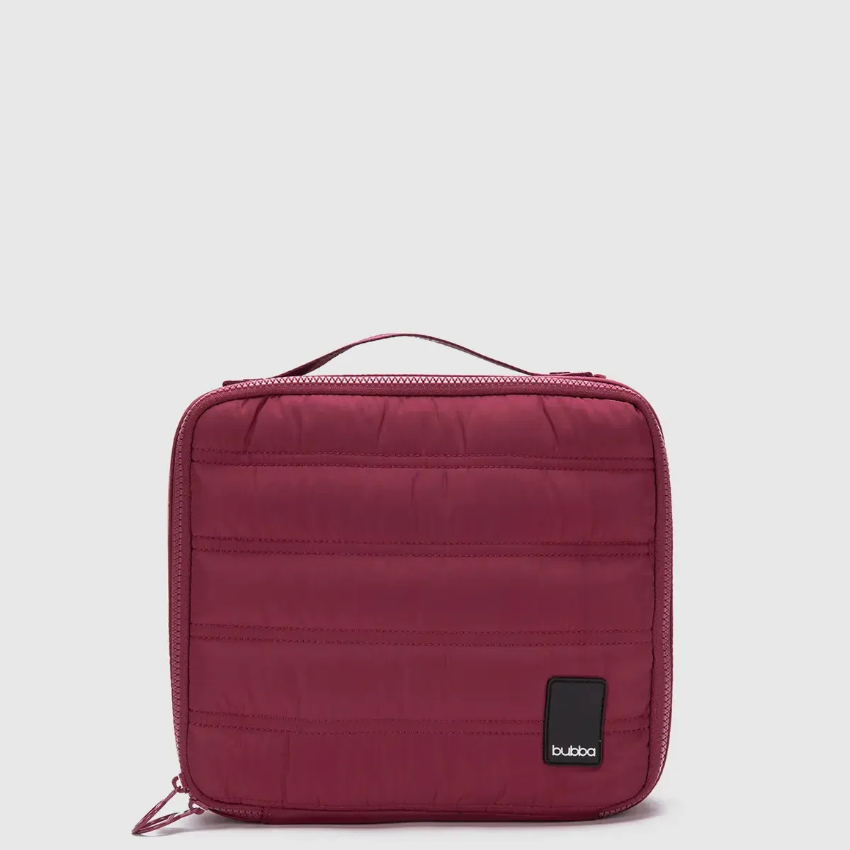 Bolsa de higiene feminina Bubba Essentials — Bolsa de higiene lisa com design bordô