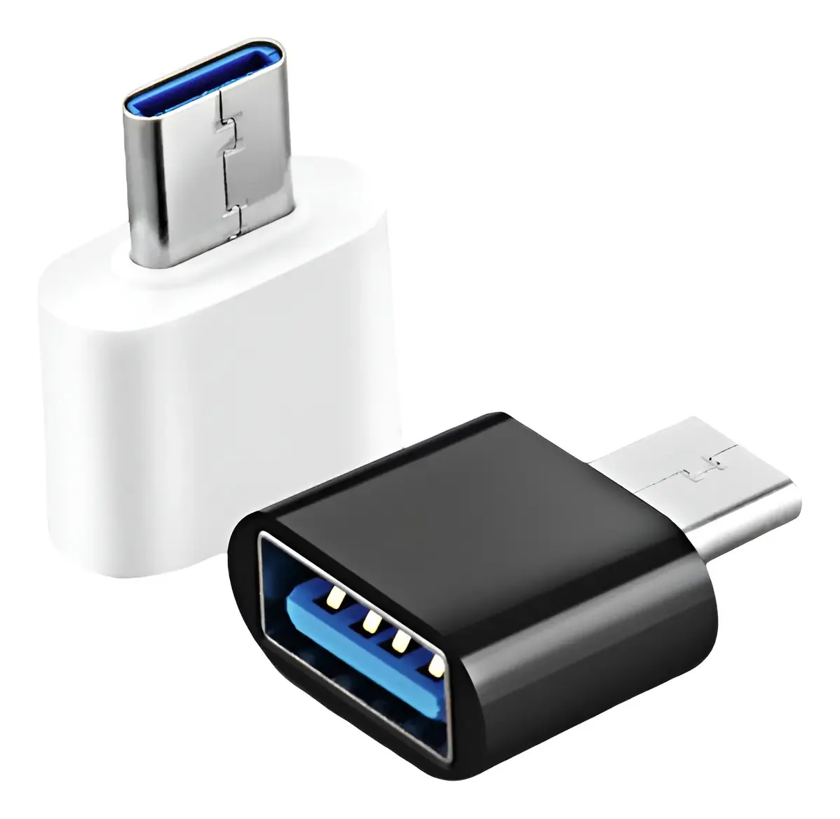 Adaptador USB para tipo C Otg/Usb para tipo C Adaptador rígido USB de cor aleatória OTG-C