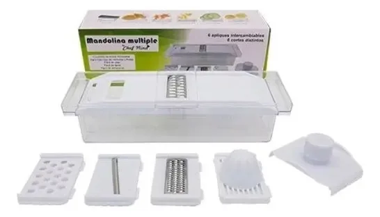 Ralador e espremedor de bandolim múltiplo Tecnofast
