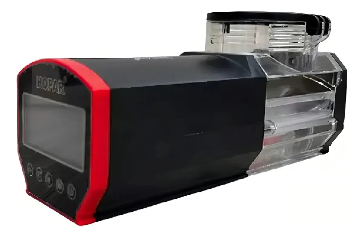 Alimentador Automático de Peixes Hopar 250ml Com Tela LCD Programável