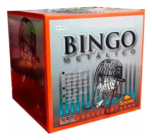 Porta-vales-presente de papelão Lottery Bingo Family Game Metal Deluxe
