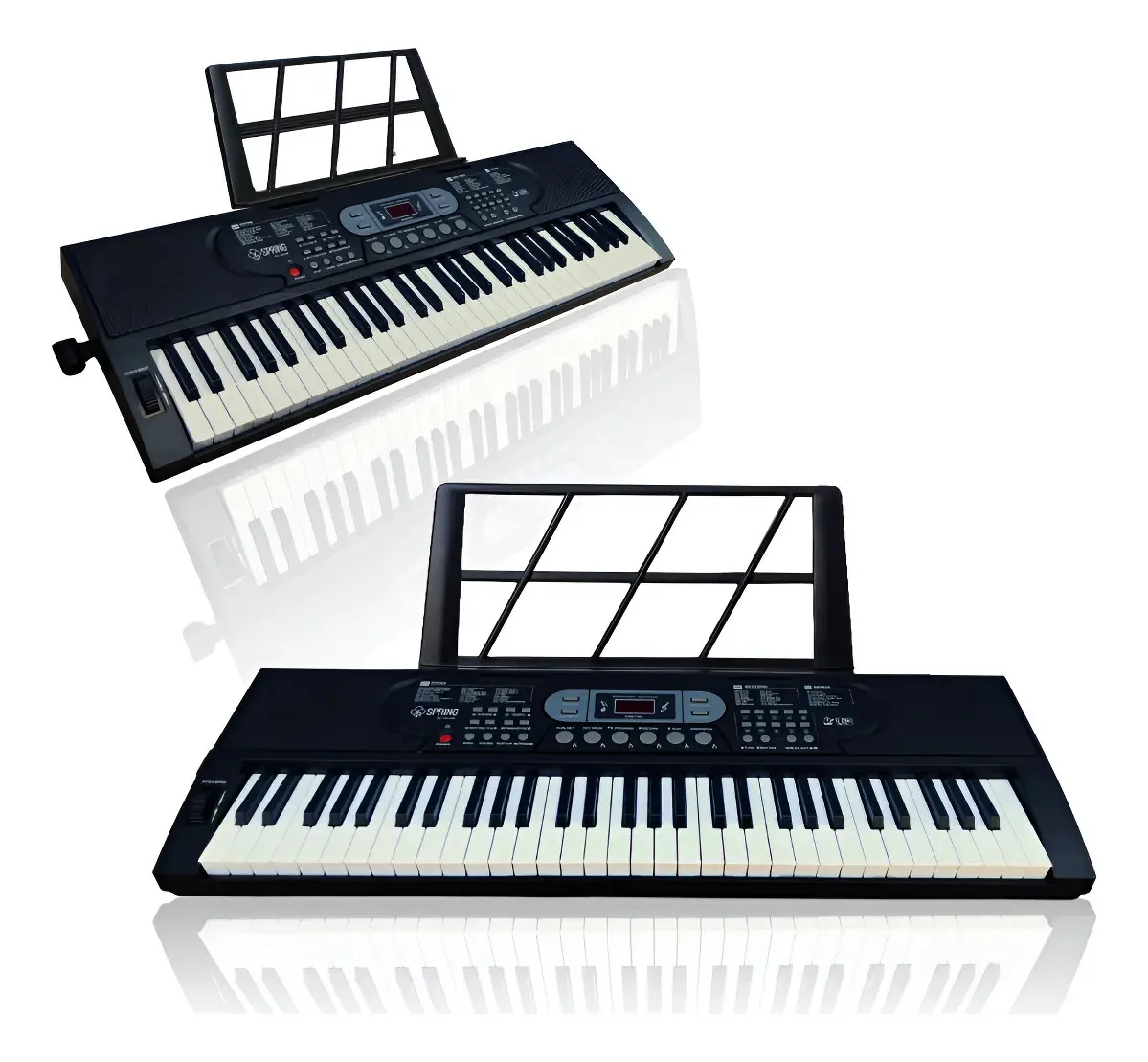 Teclado Musical Elétrico 61 Teclas Profissional Portátil