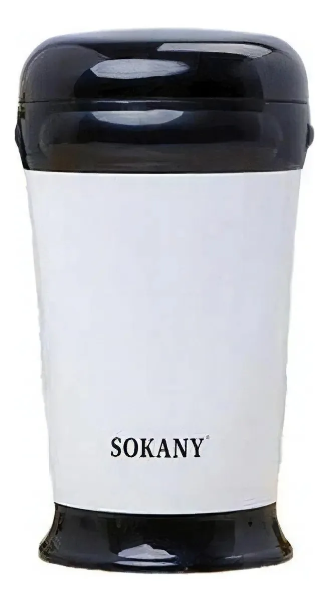 Moedor de café branco Sokany