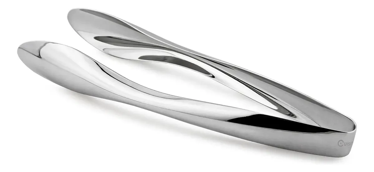 Pinças de servir de aço inoxidável polido Cuisinox, 9.5