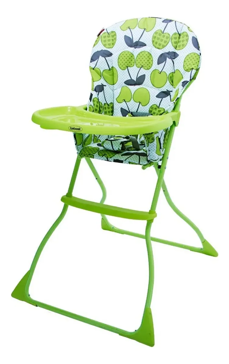 Cadeira de jantar para bebês Bebesit Arti, cor verde