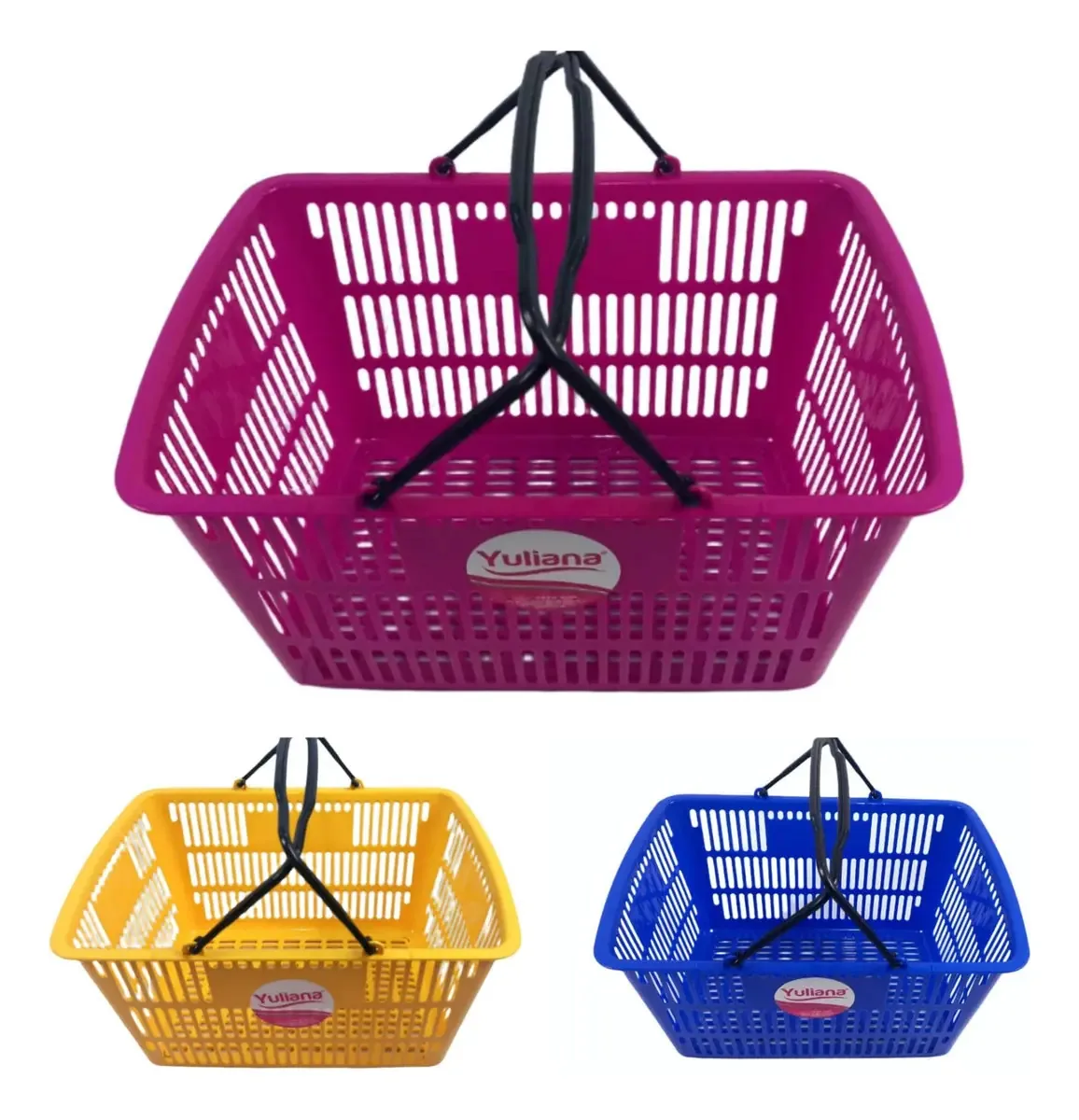 Cesta de compras pequena de autoatendimento (5 peças)