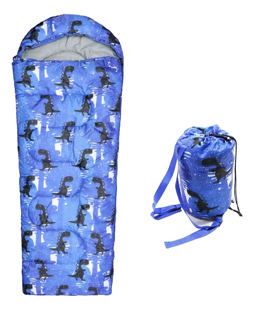Sacos de dormir para meninos e meninas cor azul