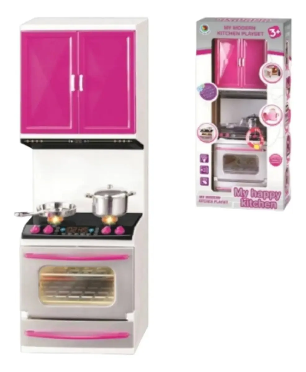 Doll Kitchen Light Sound Furniture Home Accessories Casita